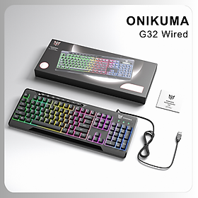 Mua Bàn Phím Cơ ONIKUMA G32 Wired - Sự Lựa Chọn Lý Tưởng - Black - Hàng Chính Hãng