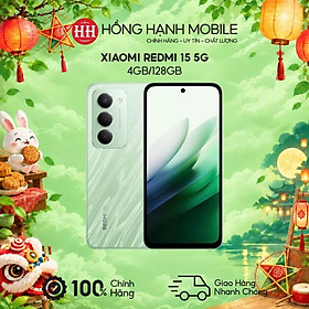 Điện Thoại Xiaomi Redmi 15 5G 4GB/128GB - Hàng Chính Hãng