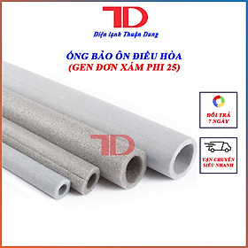 Mua Ống gen ĐƠN XÁM lắp điều hòa máy lạnh PHI 25 hàng nhập khẩu - Điện Lạnh Thuận Dung
