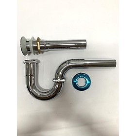 Mua Xi Phông xả thoát nước chậu rửa lavabo inox + đồng