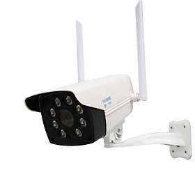 Camera wifi ngoài trời YOOSEE ZQ88M 3.0MP Full HD, quan sát cố định, 4 led hồng ngoại, đàm thoại 2 chiều, hỗ trợ thẻ nhớ lên đến 128G, 2 anten, cảnh báo chống trộm- Hàng nhập khẩu