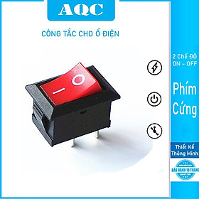 Mua Công Tắc Bập Bênh 6A 250V 2P nhựa cứng 2 chân