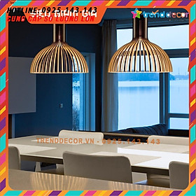 1 Tặng 1 - Mô Hình Đầu thú gỗ ghép trang trí Đèn gỗ trang trí  dạng nữa củ Tỏi trang trí trần nhà