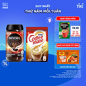 Combo 1 hũ Cà phê NESCAFÉ Red Cup & 1 bịch Bột kem Nestlé Coffee Mate 453g