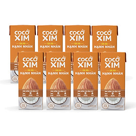 Combo 8 Hộp Sữa dừa hạnh nhân COCOXIM dung tích 180ml/hộp CB8.SD.HN01TI 