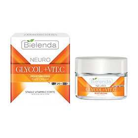 Kem dưỡng ẩm sáng da Bielenda Neuro Glicol Vit.C Moisturizing Face Cream SPF20 - 50ml (Bill Anh)