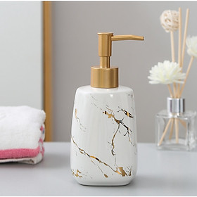 Mua Bình Sứ Đựng Dầu Gội Sữa Tắm  Chai Đựng Nước Rửa Tay Cao Cấp 350ml (3 màu)