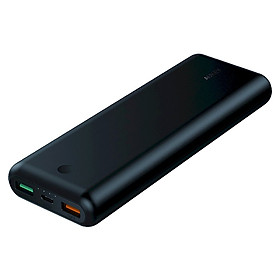 Pin Sạc Dự Phòng Tích Hợp Cổng USB Type-C In/Out Hỗ Trợ Power Delivery PD Và Sạc Nhanh QC 3.0 Aukey PB-XD20 20100mAh - Hàng Chính Hãng
