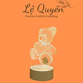Mua Đèn Led Gấu Trang Trí Chụp Ảnh Nail_