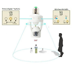 Mua Đui đèn cảm biến hồng ngoại tự động bật tắt