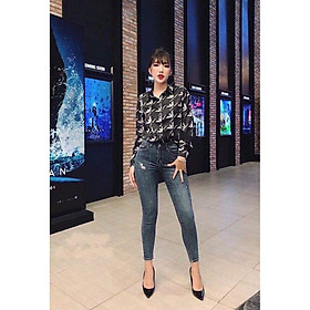 QUẦN JEAN NỮ MÀU XANH MỚI NHẤT 2019 QJ18