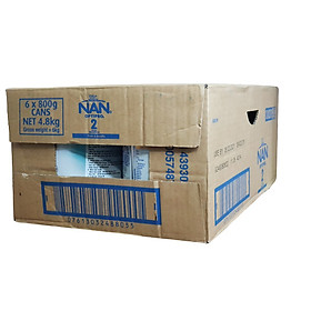 NGUYÊN THÙNG 6 LON SỮA NAN OPTIPRO SỐ 2 (800G) - Từ 6 đến 12 tháng tuổi