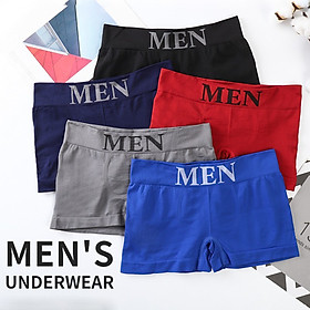 Combo 5 quần lót nam MEN - Sịp Boxer Cotton mềm mịn co giãn 4 chiều