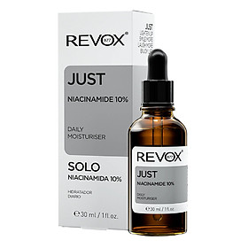 Tinh chất Revox B77 Just Niacinamide 10% dưỡng ẩm hàng ngày cho da mặt và cổ 30ml