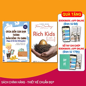 Combo Bộ 2 Cuốn: Rich Kids: Bí Quyết Để Nuôi Dạy Con Cái Trở Nên Thành Công Và Hạnh Phúc + Cách Biến Con Bạn Thành Thần Đồng Tài Chính (Ngay Cả Khi Bạn Không Giàu) - MinhAnBooks