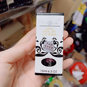 Cặp base top gellish đen, base top cứng móng gelish đen