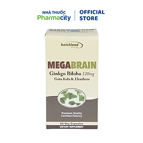 Thực phẩm bảo vệ sức khỏe Megabrain hoạt huyết, dưỡng não (Hộp 60 viên)