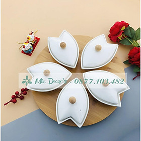 Mua TỔNG HỢP KHAY MỨT SỨ TẾT  HỘP ĐỰNG BÁNH KẸO BẰNG SỨ CAO CẤP