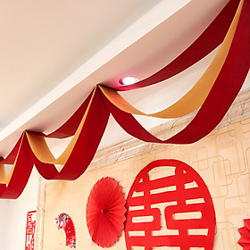 Mua Dải Lụa Trang Trí Phòng Khách  Phòng Cưới Cô Dâu Chú Rể Dài 2m7