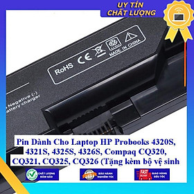 Pin dùng cho Laptop HP Pavillion Probooks 4320S 4321S 4325S 4326S Compaq CQ320 CQ321 CQ325 CQ326 - Hàng Nhập Khẩu  MIBAT6