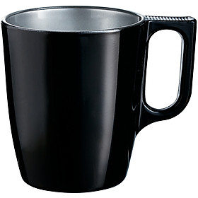 Ly có quai thủy tinh Luminarc Flashy Breakfast Black 250ml