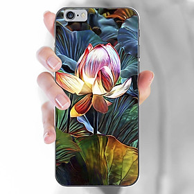 Ốp lưng dành cho iPhone 6/6S mẫu Hoa sen búp