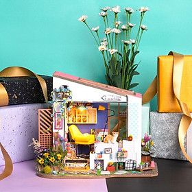 Mô hình nhà DIY Doll House Lilys Porch DG11 kèm Đèn LED