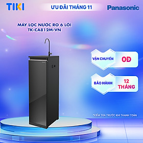 Mua Máy lọc nước RO 6 lõi với đèn báo thay lõi  cửa gương đen cường lực cao cấp Panasonic TK-CA812M-VN - Lắp đặt toàn quốc - Hàng chính hãng