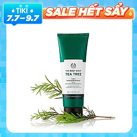 Sản Phẩm Đa Năng 3 in 1 The Body Shop Tea Tree 3-In-1 Wash Scrub Mask 125ml