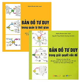 [Download Sách] Combo Kỹ Năng Tư Duy: Bản Đồ Tư Duy Trong Giải Quyết Vấn Đề + Bản Đồ Tư Duy Trong Quản Lý Thời Gian