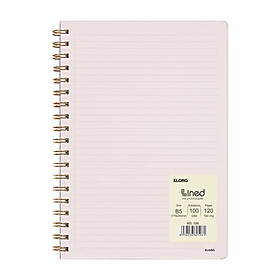 Sổ Dash Line lò xo kép bìa nhựa 2 mặt B5 Klong 596 / 597