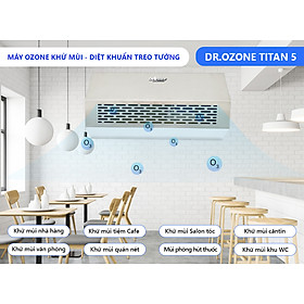 Mua Máy Ozone khử mùi treo tường HSVN Dr.Ozone Titan - Hàng chính hãng