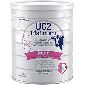 Sữa bột uc2 platinum mom lon 800g