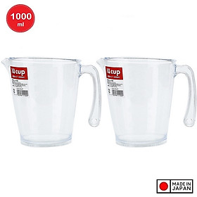 Bộ 02 ca đong đa năng có vạch chia 1000ml - Nội địa Nhật Bản