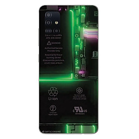 Miếng Dán Skin 3D dành cho mặt lưng điện thoại Samsung A71 / A51 /A31 / A21s tránh trầy xước, hình ảnh 3D sắt nét