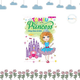 Sách - Tô Màu Princess - Công Chúa Cá Tính - Việt Thư