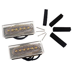 Electric Guitar Alnico V Soap Bar P90 Humbucker Pickup Bridge Neck for Instrument Accs