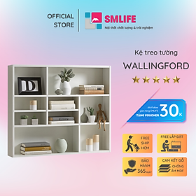 Mua Kệ trang trí gỗ kiểu dáng nhỏ gọn SMLIFE Wallingford