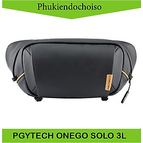 Túi máy ảnh PGYTECH OneGo Solo (Obsidian Black) - Hàng chính hãng