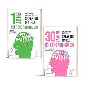 Combo Speaking Matrix - Nói Tiếng Anh Như Gió - Học Kèm Học Online - Bản Quyền