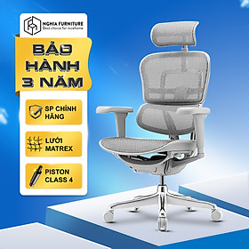 Mua Ghế công thái học Nghia furniture Er go human Elite 02   Lưới Matrex Mỹ  Piston class 4 Samhongsa