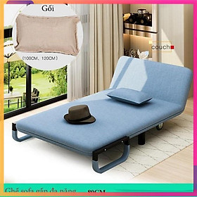 Sofa giường gấp gọn 80cm , Ghế sofa giường đa năng 80cm