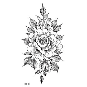 Hình Xăm To Miếng Dán Tạm Thời Tattoo Chống Nước Lâu Trôi Quyến Rũ