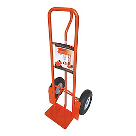 Xe đẩy Kanson tay cầm chữ P màu cam TP-XDT025W - tải trọng 360kg