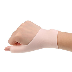 2x Gel Thumb Hand Wrist Support Arthritis Compression Brace Practical Gloves
