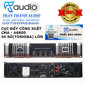 Cục đẩy công suất 2 kênh CMAUDIO Model CMA-6600 44 sò