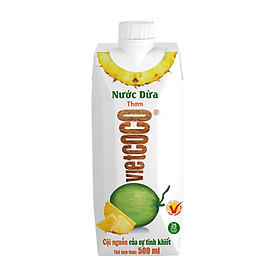 Nước dừa - thơm Vietcoco hộp 500ml