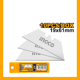 BỘ 10 LƯỠI DAO CẮT ĐA NĂNG INGCO HUKB61001 - HÀNG CHÍNH HÃNG