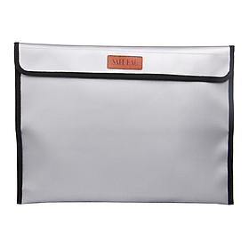Túi Đựng Tài Liệu Chống Cháy Nổ (15x11 inch) - Bạc