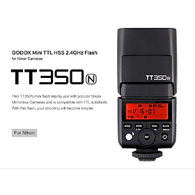 Mua ĐÈN FLASH GODOX TT 350 NIKON - HÀNG CHÍNH HÃNG